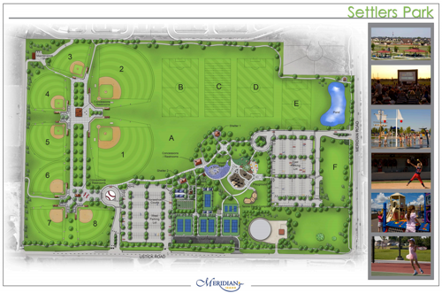 Settlers Park Map