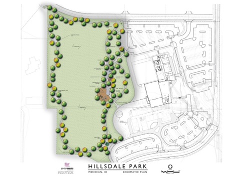 Hillsdale Park Map